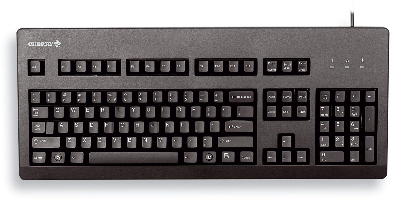 G80-3000 UK Keyboard with MX Clear Quiet Tactile Keyswitches