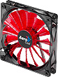 AeroCool Shark 140mm Devil Red LED Fan