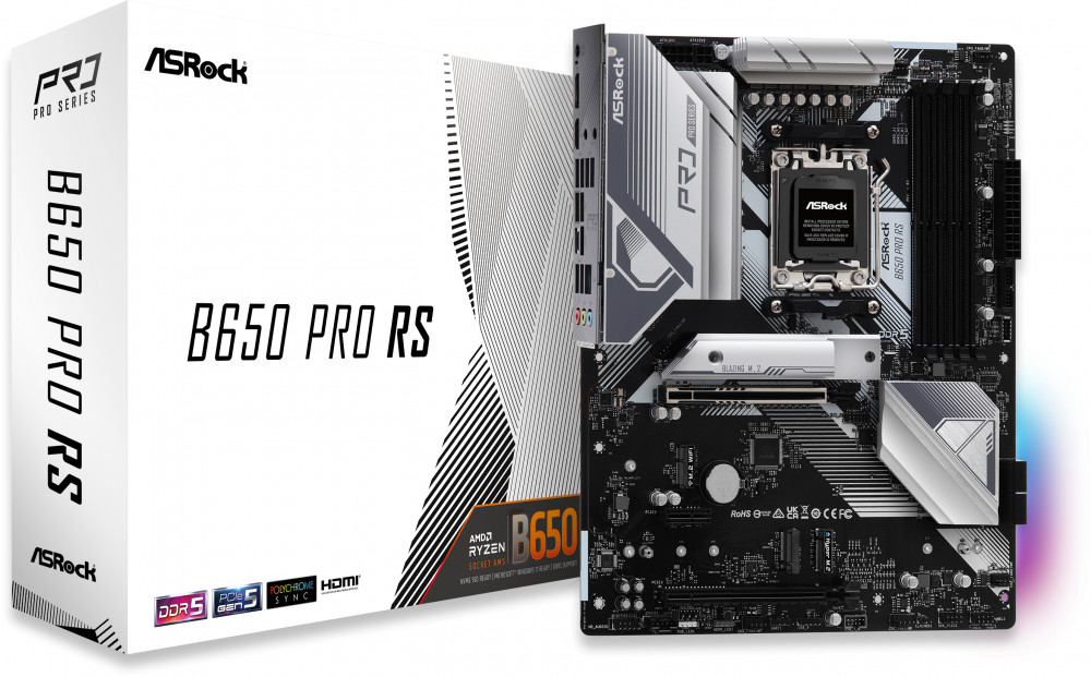 B650 PRO RS AM5 ATX Motherboard