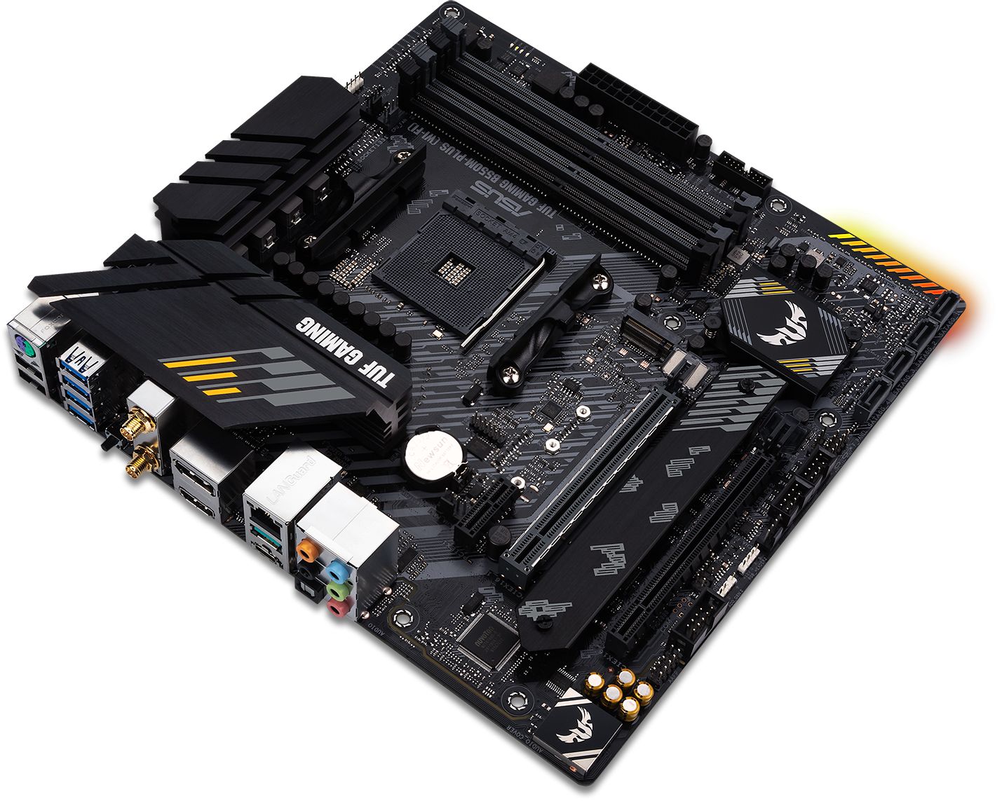 Asus TUF GAMING B550M-PLUS WIFI II + SSD Netac M.2 Nvme PCIe 3.0