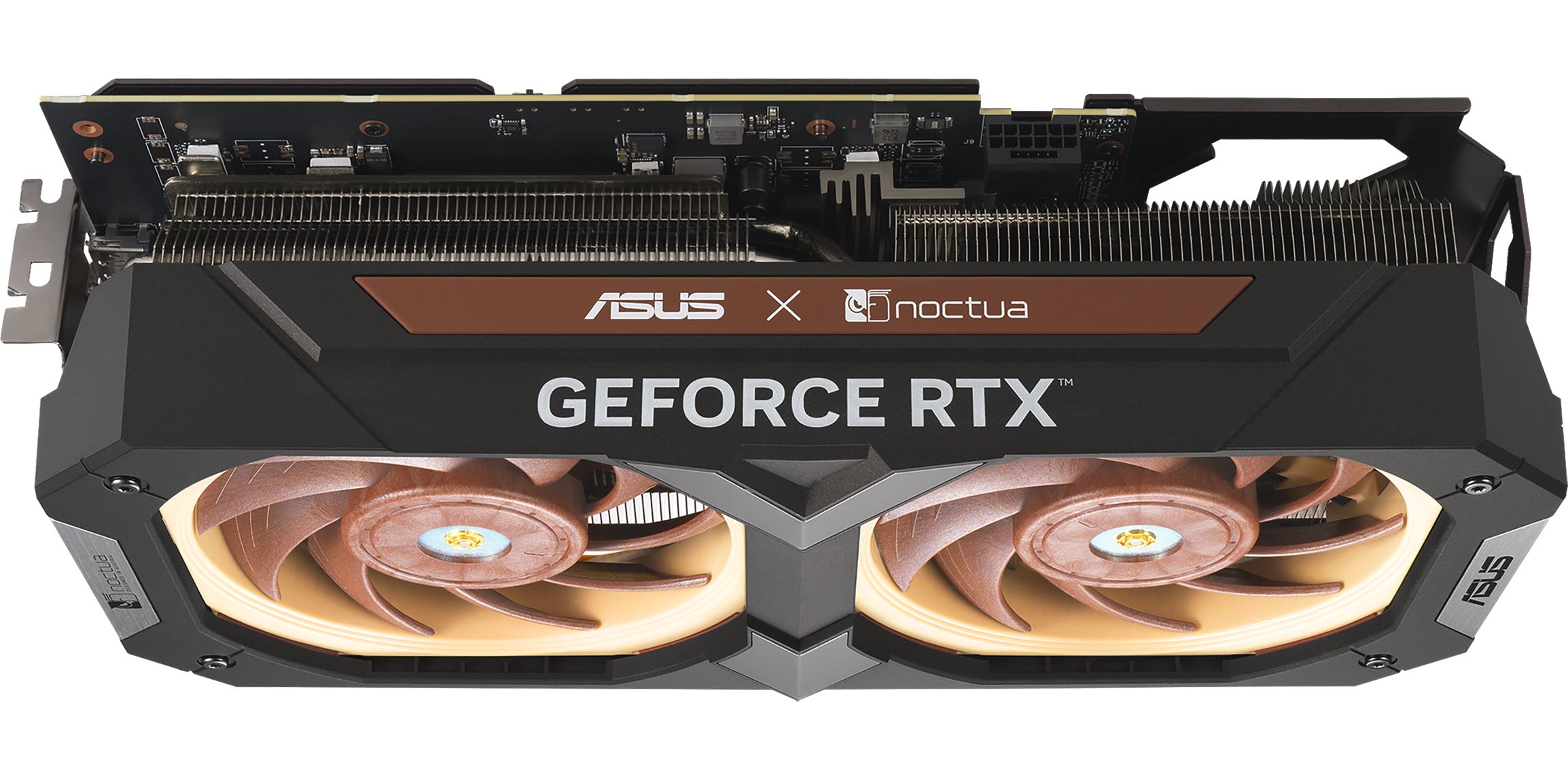 Asus' Noctua RTX 4080 GPU is shockingly gorgeous