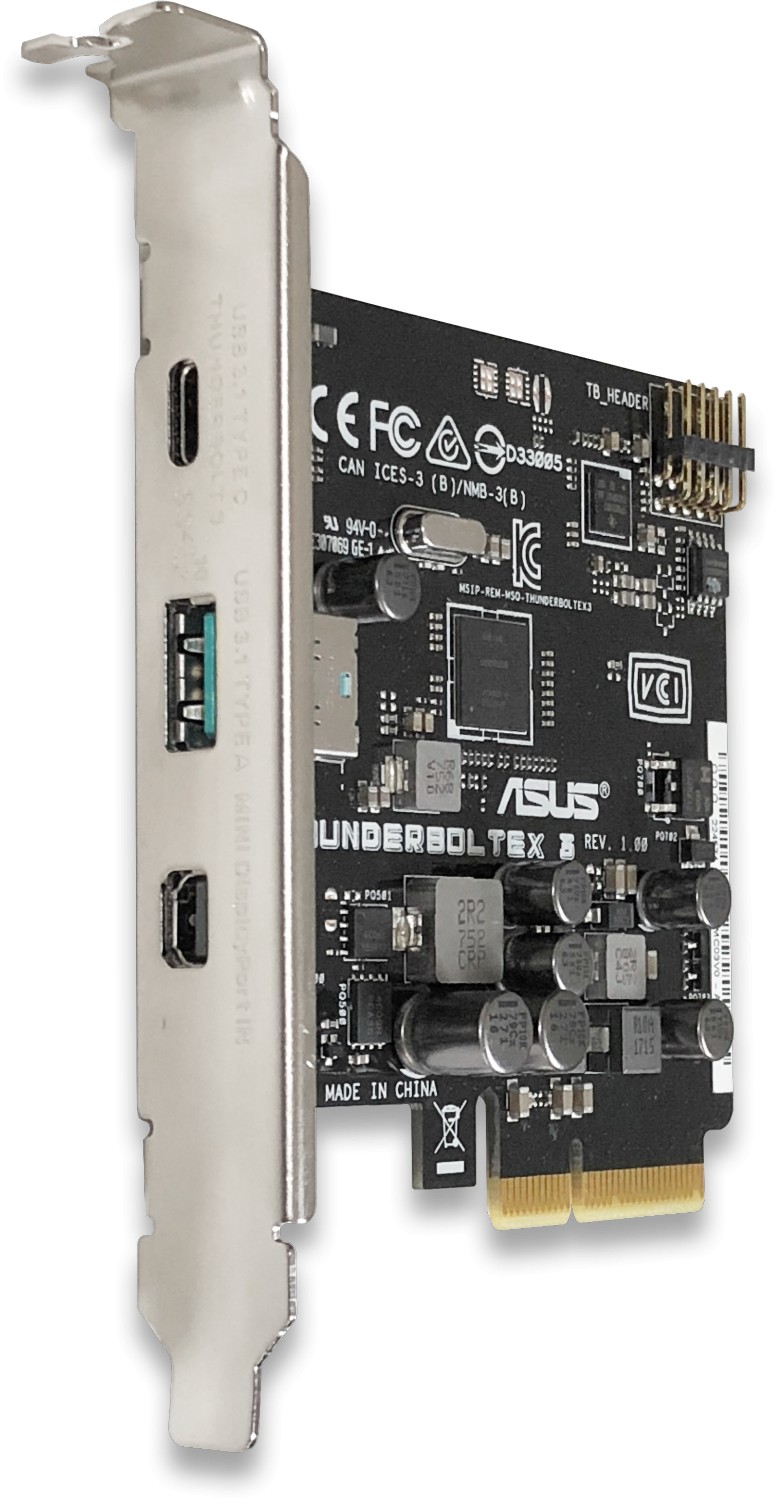 Thunderbolt EX 3 PCI Express 3.0 x4 Card