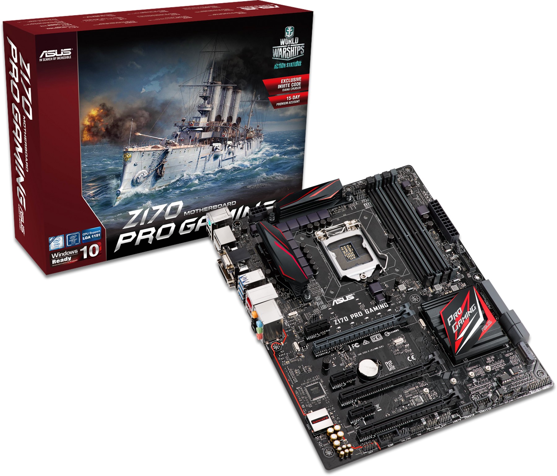 Z170 Pro Gaming Lga1151 Atx Motherboard