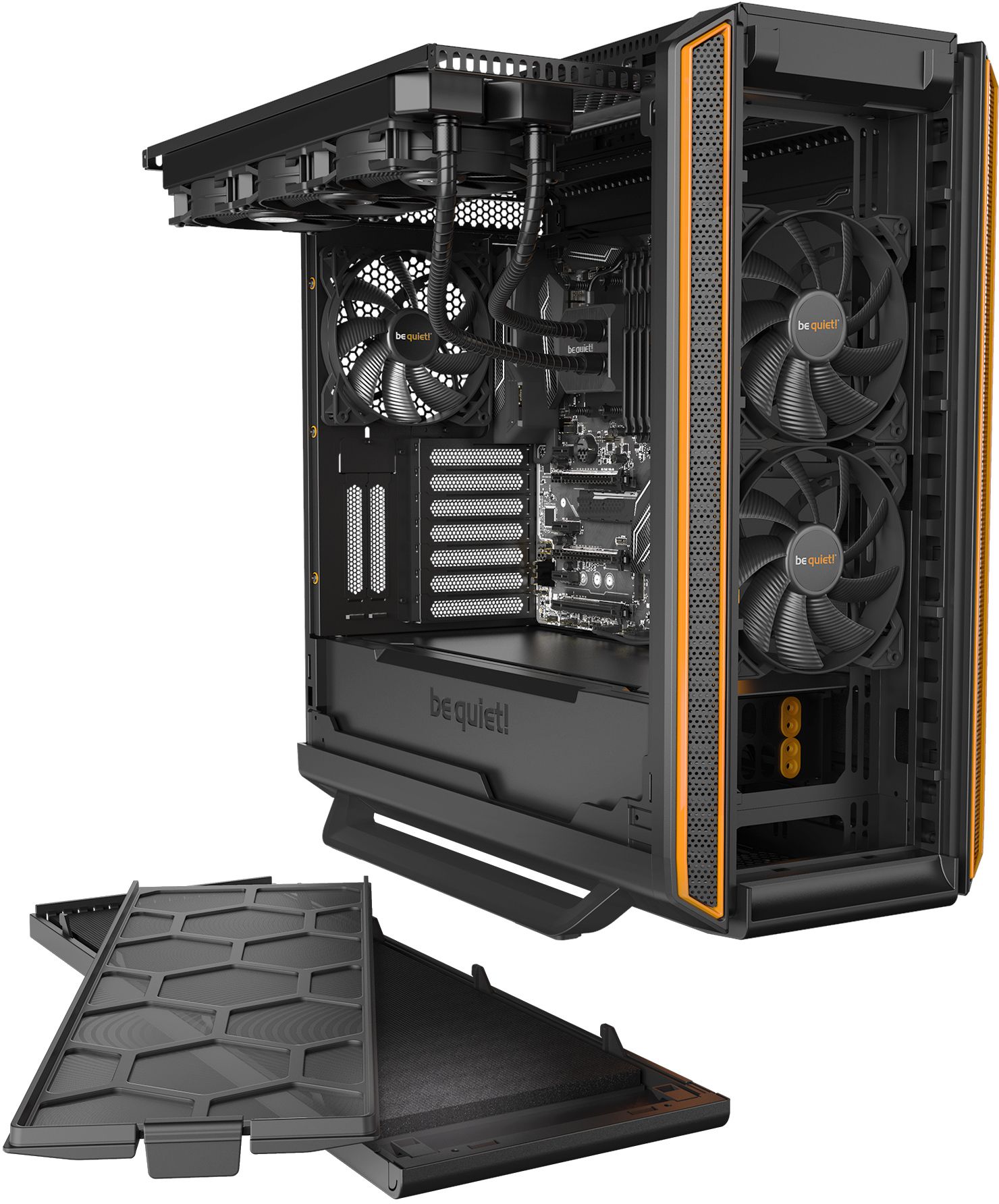 Silent PC cases for your PC from be quiet!
