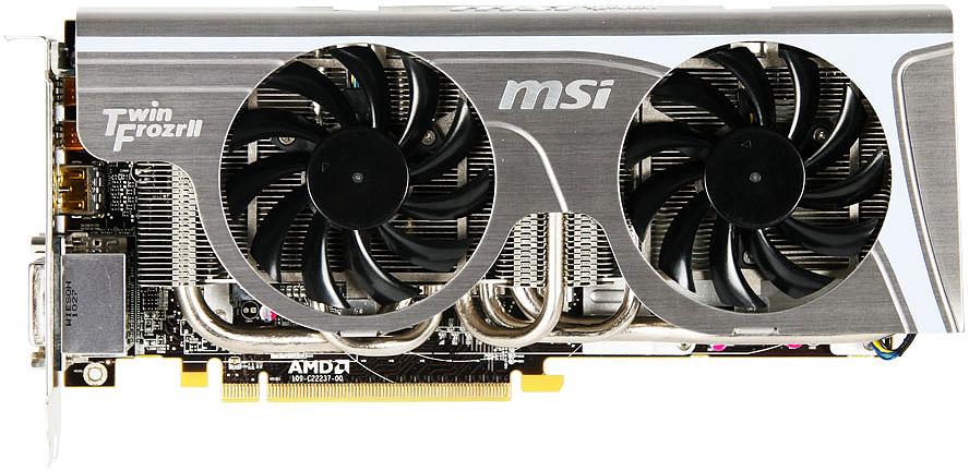 ATI R6870 Twin Frozr II 1GB Graphics Card PCIE DX11