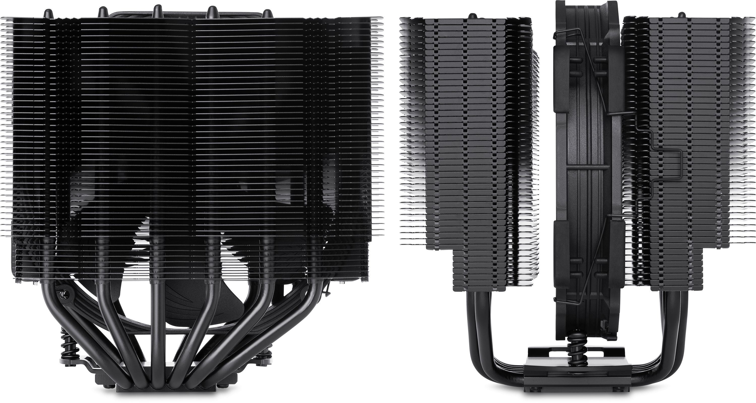 Noctua NH-D15 chromax.Black, Dual-Tower CPU Cooler (140mm, Black)