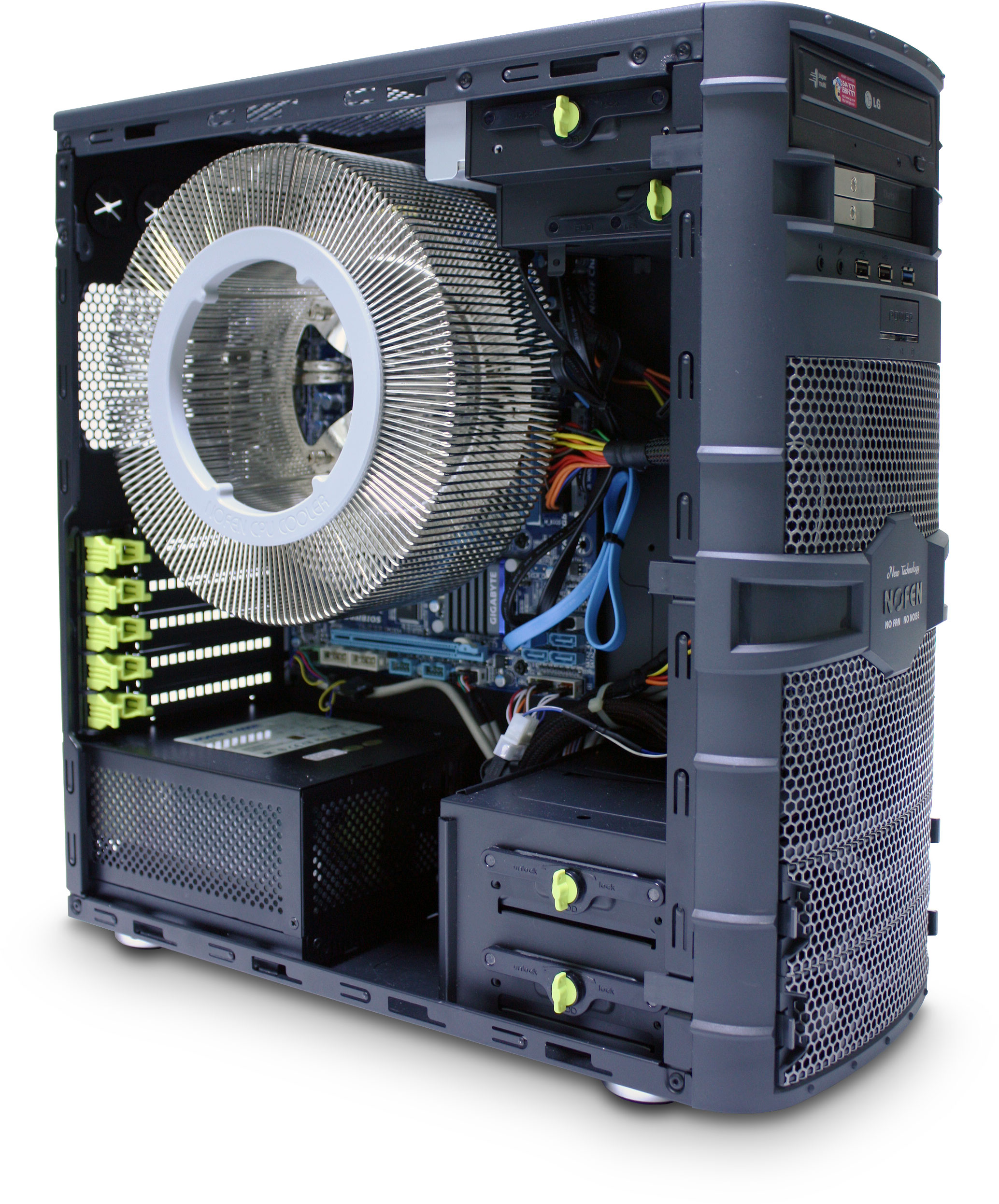 water cooling without fans