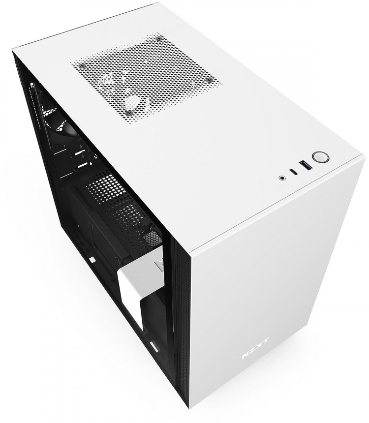 NZXT H210i Mini-ITX Cases with Lighting and Fan control