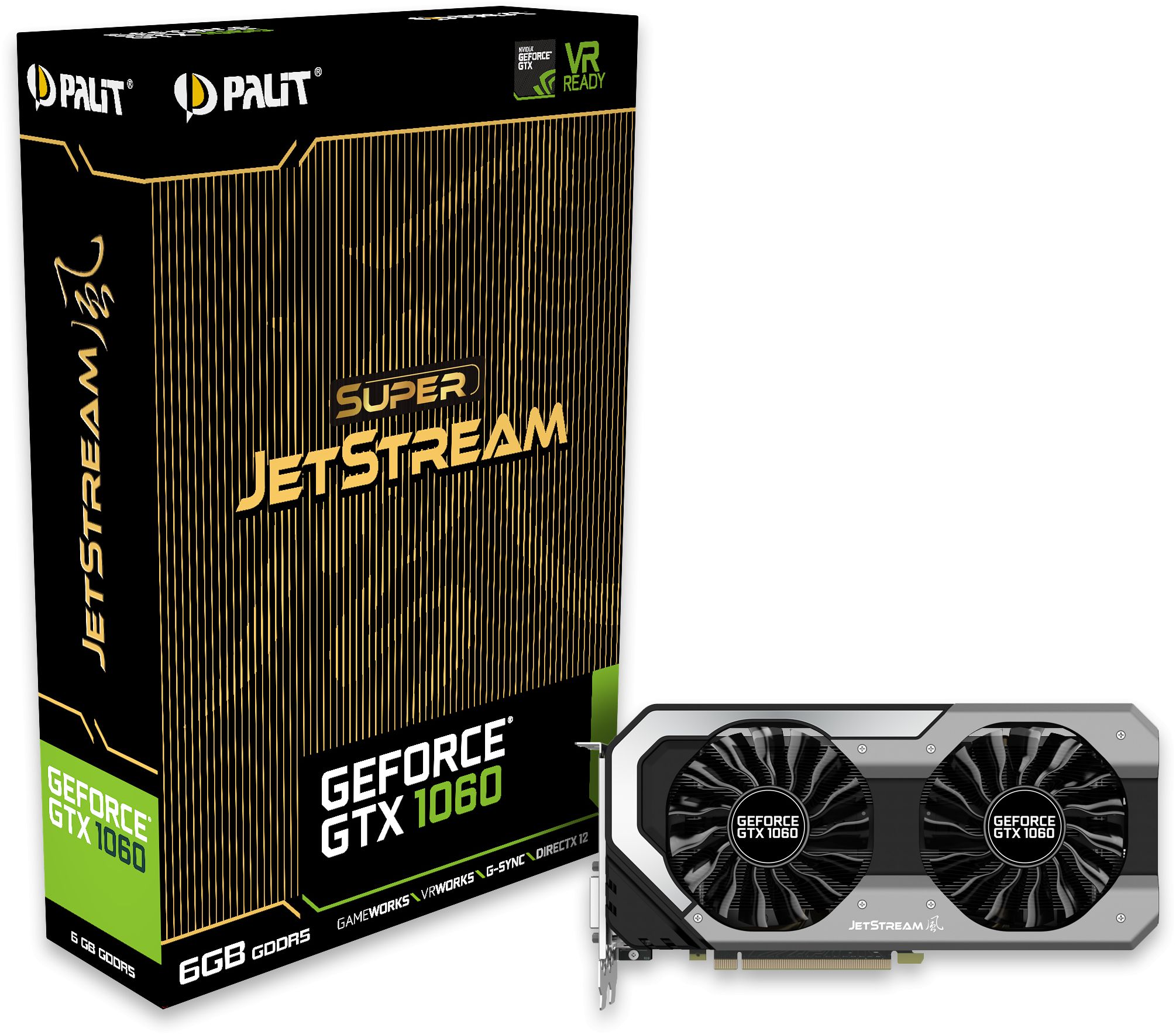 Geforce GTX 1060 Super JetStream 6GB 