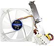 Scythe Blue LED 92mm Case Fan with Fan Controller