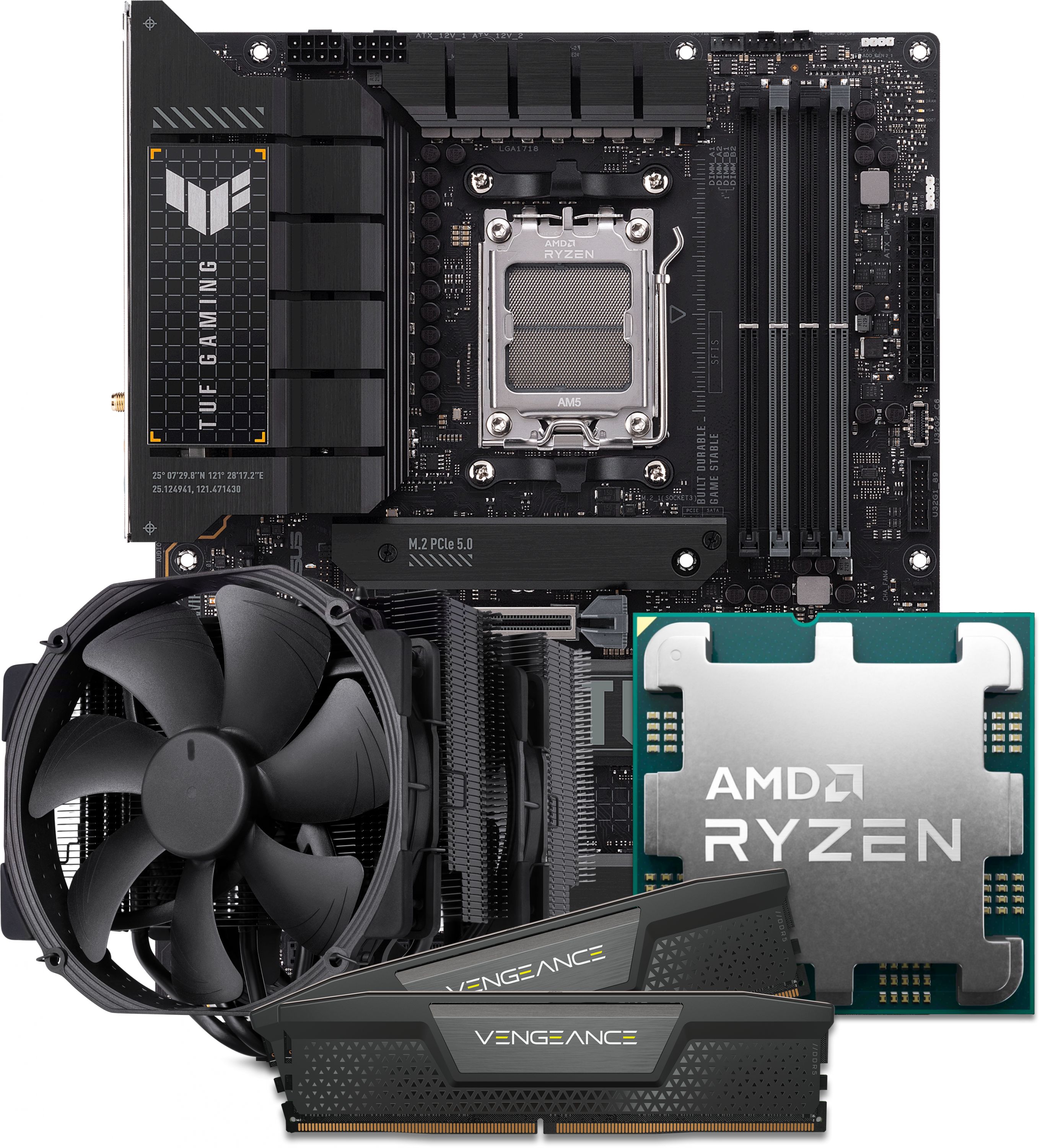 AMD Ryzen 9 7900X Twelve Core 4.7GHz, MSI PRO X670-P WIFI Motherboard CPU  Bundle
