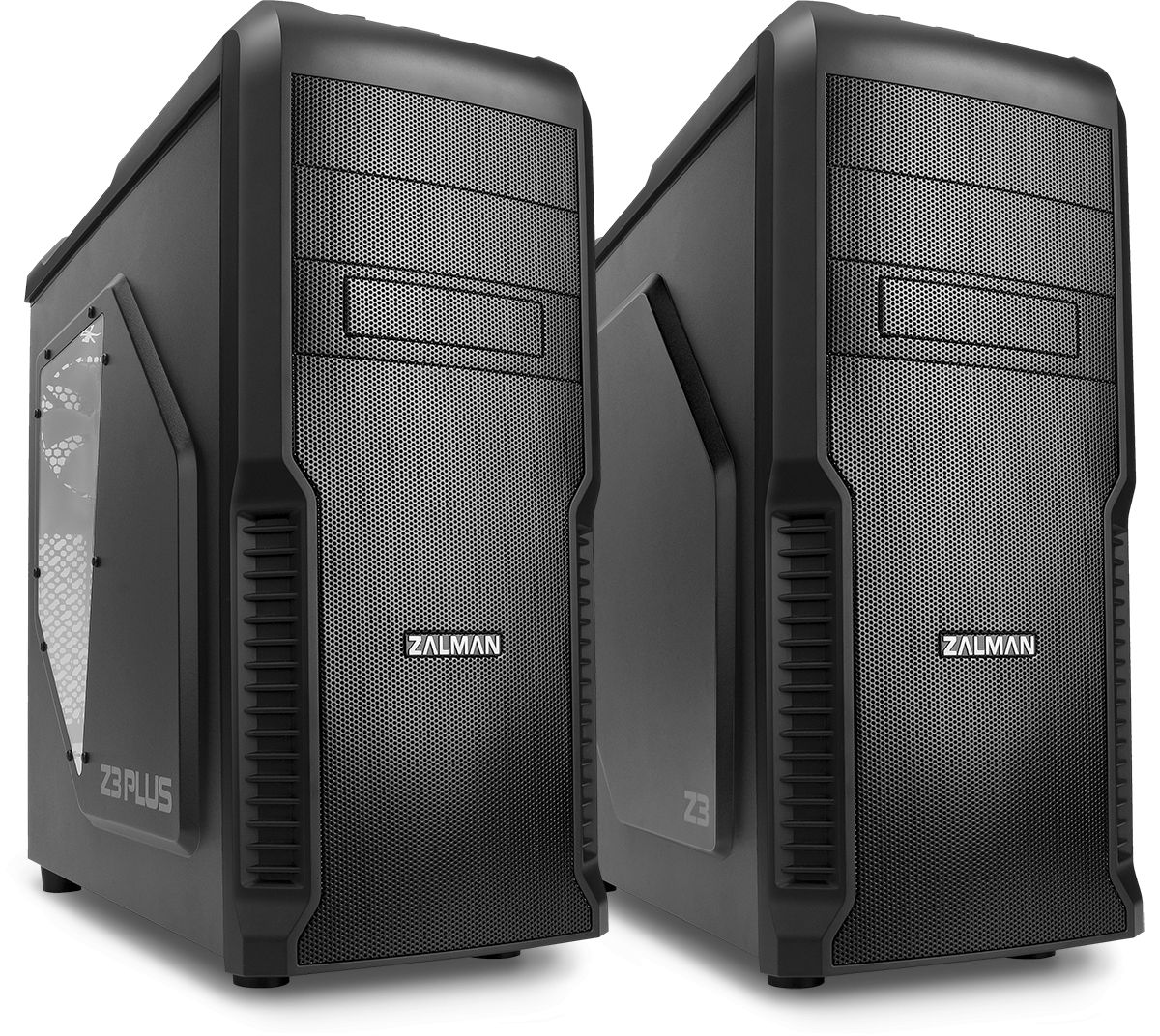 Voornaamwoord Luchten Overdreven Zalman Z3 ATX Mid Tower PC Cases